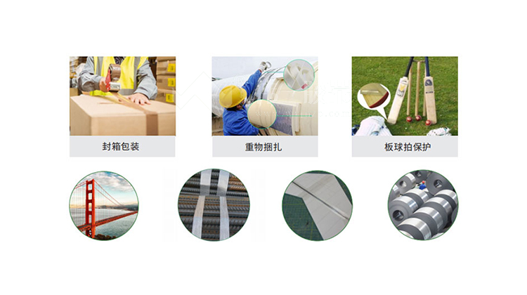 纖維膠帶的產品應用